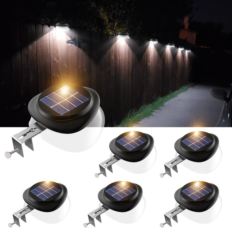 Wayfair solar deck deals lights